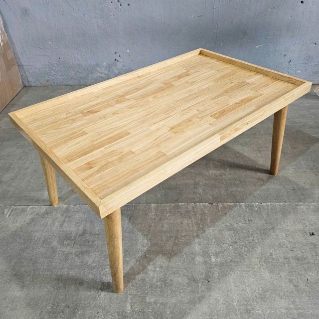 Bàn sofa chữ nhật 100x60x45cm gỗ cao su TT68330