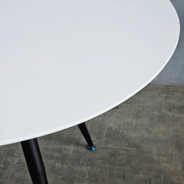 Bàn ăn tròn đk 120cm gỗ cao su BA68260