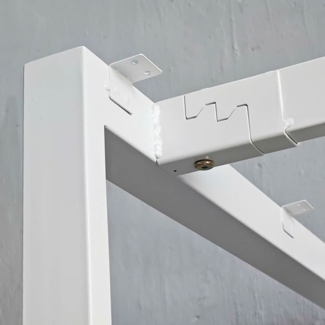 Chân bàn sắt hệ Rectang 80x140cm lắp ráp