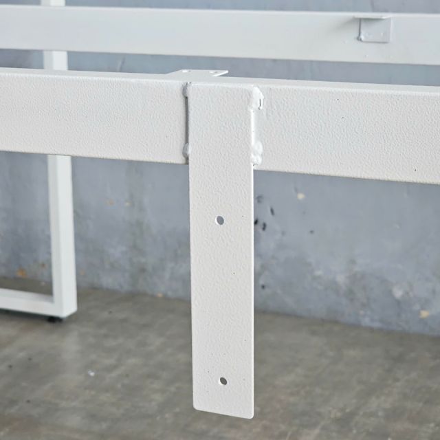 Chân sắt lắp ráp cho bàn góc L 180x160cm sơn tĩnh điện HCRT043