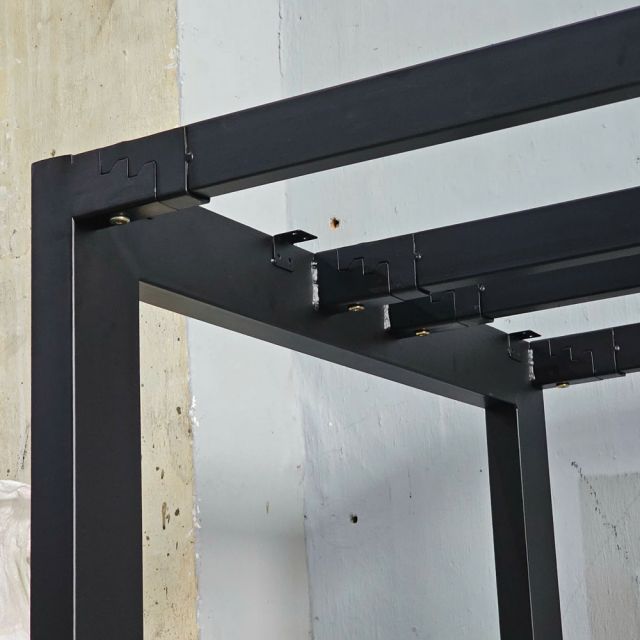 Chân bàn lắp ráp 180x85cm sơn tĩnh điện CHB68076
