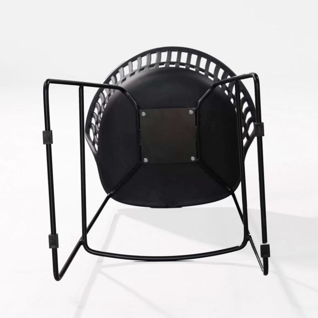 Ghế bar VERTI lưng nhựa chân sắt ST3031B