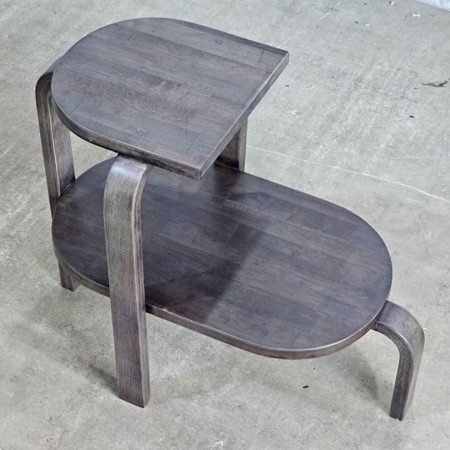 Bàn bên sofa JORA gỗ cao su SST043