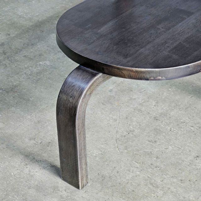 Bàn bên sofa JORA gỗ cao su SST043