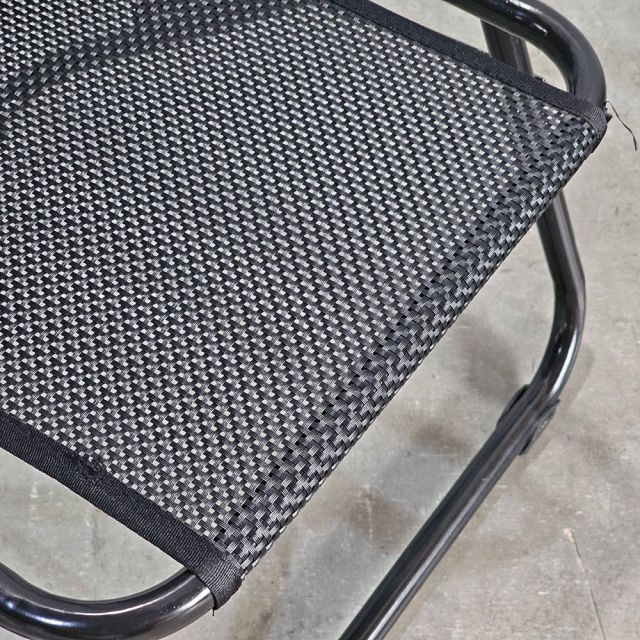 Ghế xếp lưới lưng cao khung sắp sơn tĩnh điện GCF156