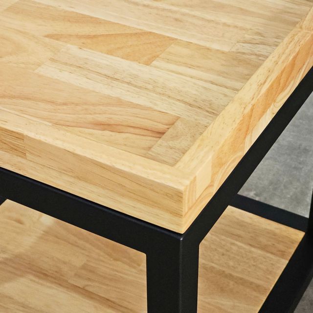 Kệ để máy giặt mini 45x45x44cm gỗ cao su KMG68024