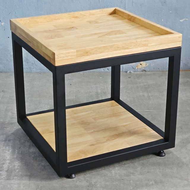 Kệ để máy giặt mini 45x45x44cm gỗ cao su KMG68024