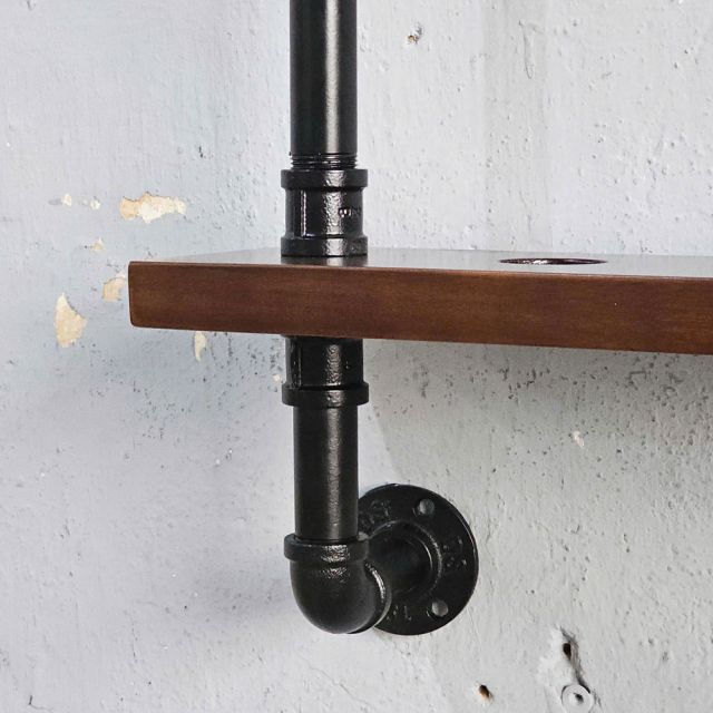 Giá để cơ bi-a ống nước 80x12x90cm gỗ tràm GDBD002