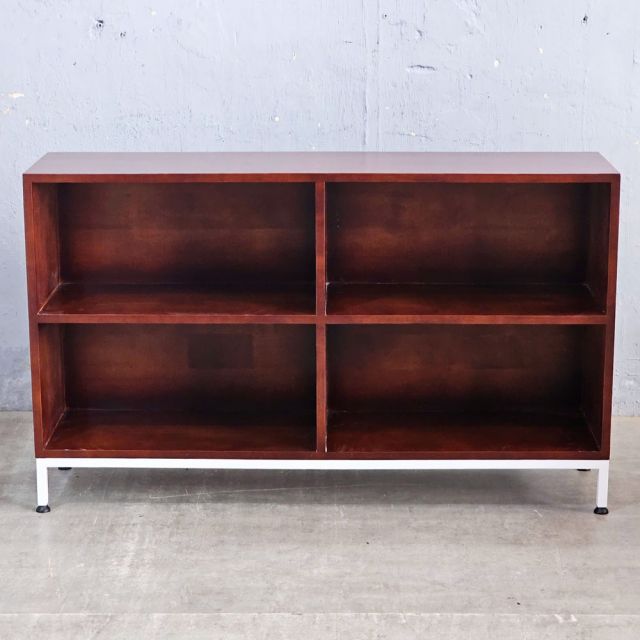 Kệ gỗ 4 ngăn 120x30x70cm gỗ cao su KS68325