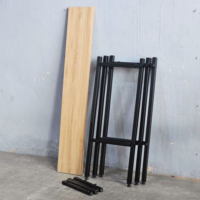 Kệ trang trí 140x31x100cm gỗ plywood KTT68036