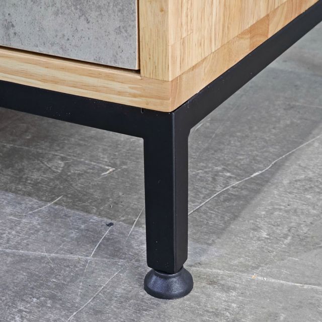 Kệ trang trí 60x40x180cm gỗ cao su KTT68036