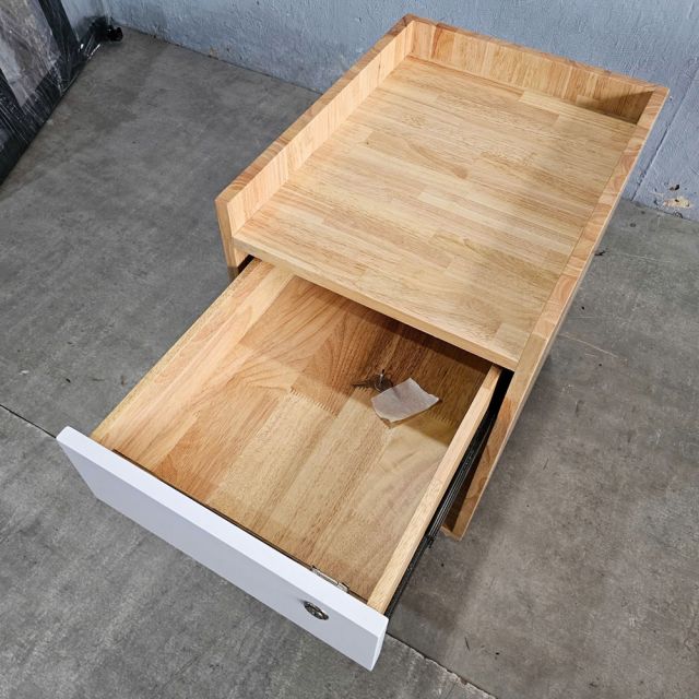 Tủ cá nhân nhỏ 1 ngăn kéo 40x50x55cm gỗ cao su TCN68066