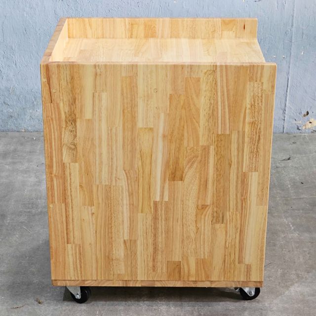 Tủ cá nhân nhỏ 1 ngăn kéo 40x50x55cm gỗ cao su TCN68066