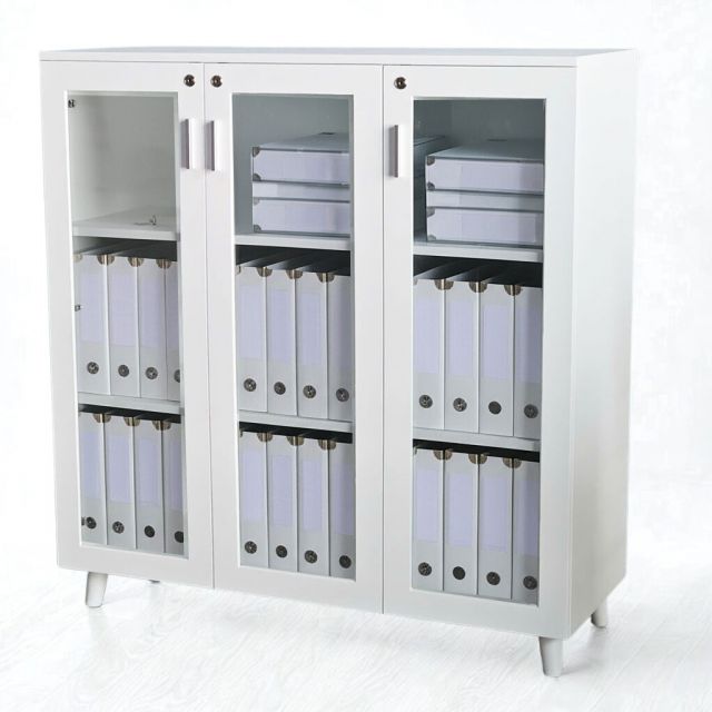 Tủ hồ sơ cửa kính 120x45x126cm gỗ cao su THS68088 Tủ hồ sơ cửa kính 120x45x126cm gỗ cao su THS68088