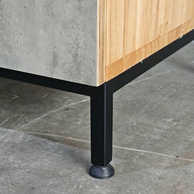 Tủ Locker 8 ngăn ren số 60x45x170cm gỗ cao su THSL010