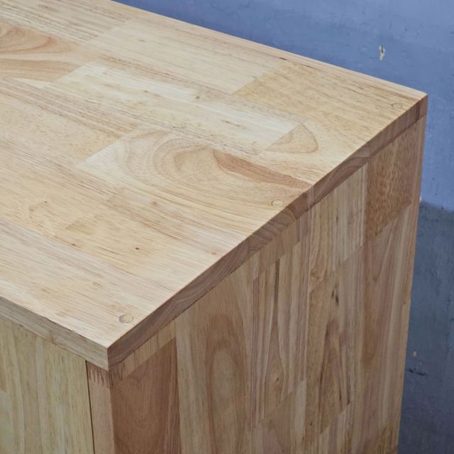 Bàn console 4 ngăn tủ 90x40x100cm gỗ cao su CST109