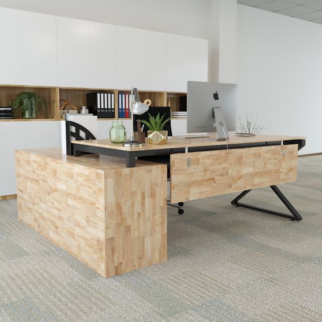 HBXC018 - Bàn giám đốc 180x160 XConcept HBXC018 - Bàn giám đốc 180x160 XConcept