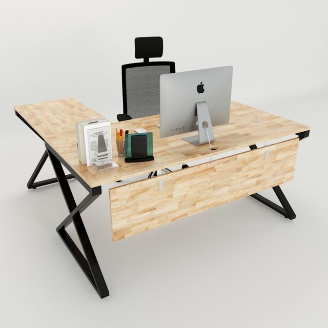 HBXC022 - Bàn góc chữ L 160x160 XConcept HBXC022 - Bàn góc chữ L 160x160 XConcept