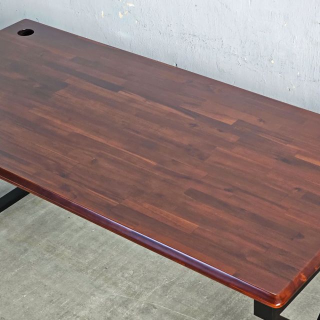 Bàn Gaming chữ X 160x80cm gỗ tràm GD68107