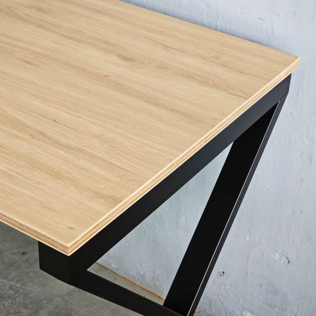 Bàn cụm 2 240x60cm gỗ Plywood phủ melamin chân Xconcept HBXC037