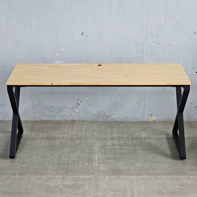Bàn làm việc 160x60cm gỗ cao su hệ XConcept HBXC052