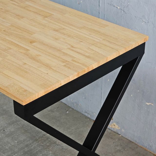 Bàn làm việc 160x60cm gỗ cao su hệ XConcept HBXC052