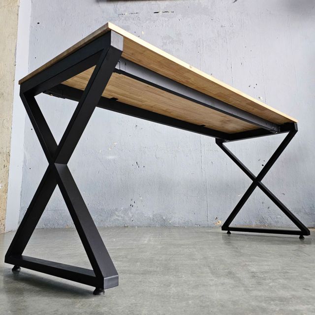 Bàn làm việc 160x60cm gỗ cao su hệ XConcept HBXC052