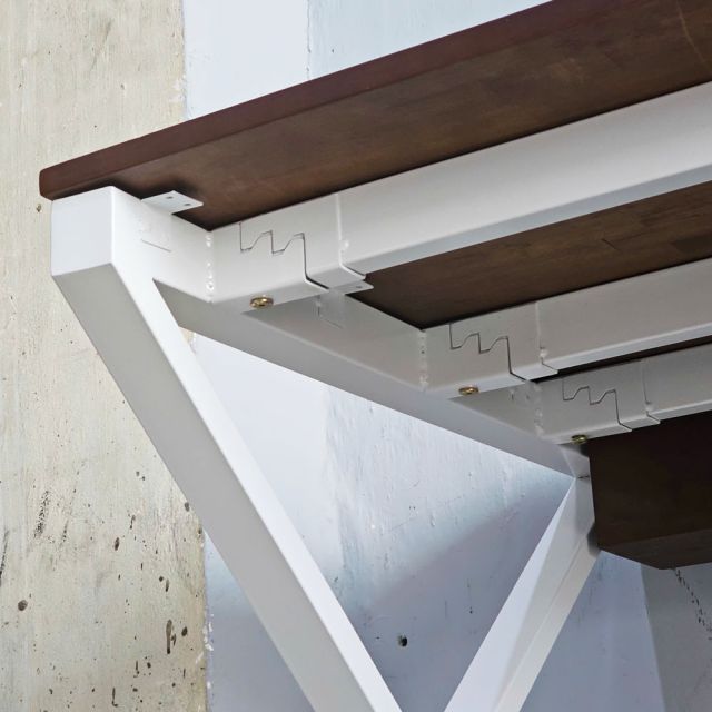 Bàn làm việc có hộp điện 200x80cm gỗ cao su ZD018
