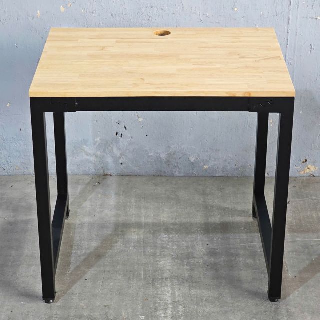 Bàn làm việc 80x60cm gỗ cao su hệ URA HBUR011