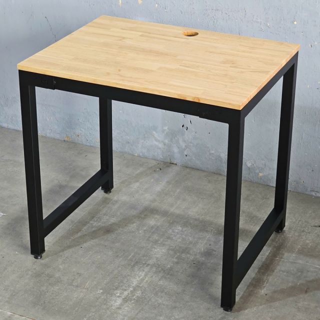 Bàn làm việc 80x60cm gỗ cao su hệ URA HBUR011