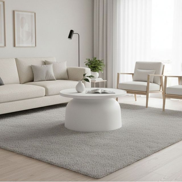 Bàn sofa tròn đk 67cm bằng nhựa PP ST-LHA805