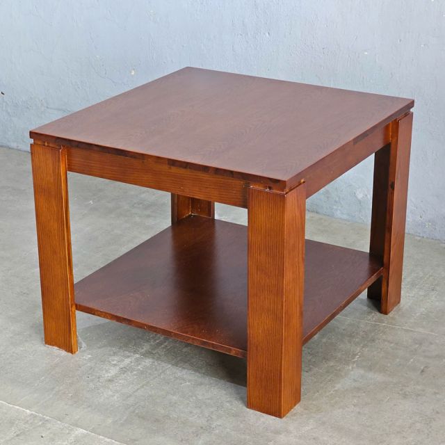 Bàn sofa vuông 60x60cm gỗ otim veneer sồi TT68332