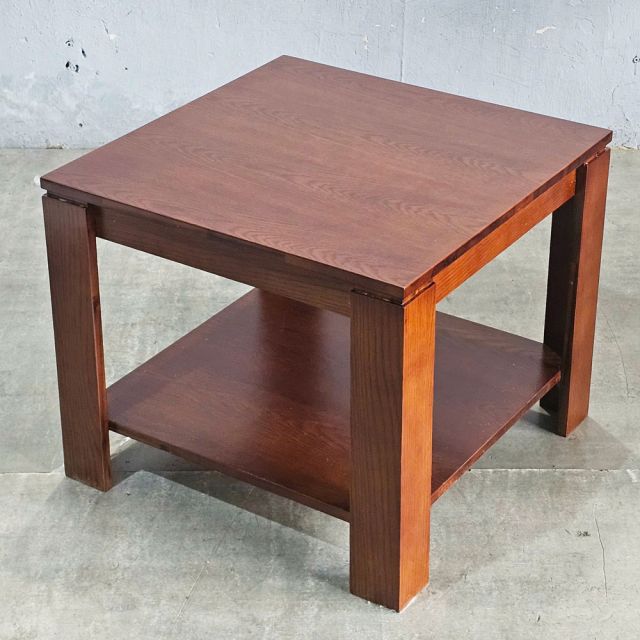 Bàn sofa vuông 60x60cm gỗ otim veneer sồi TT68332