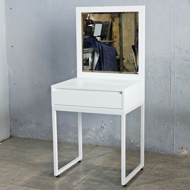 Bàn trang điểm nhỏ 50x60x135cm gỗ cao su BTD68070