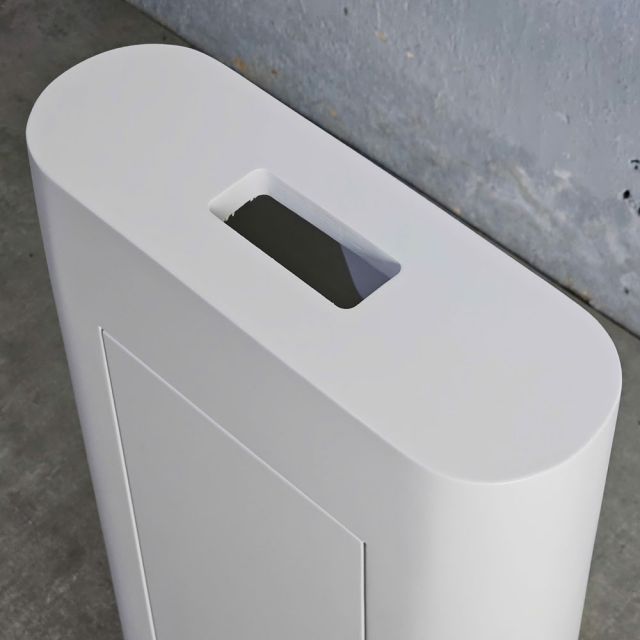 Trụ để biển quảng cáo gỗ cao su TGQC001