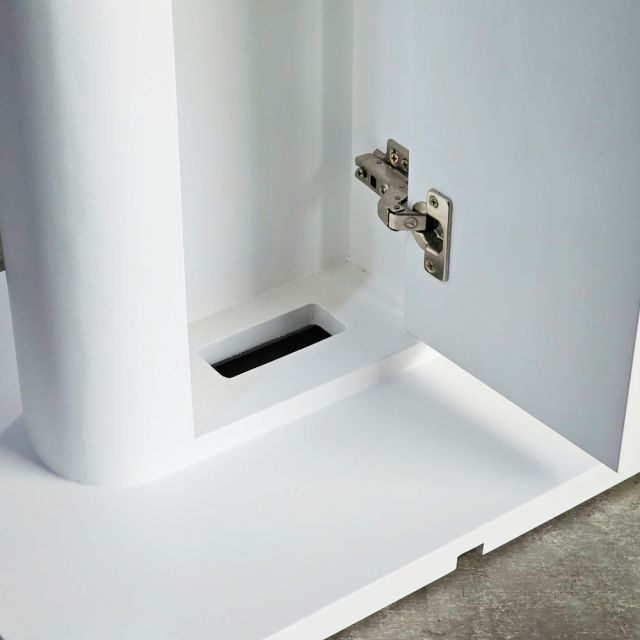 Trụ để biển quảng cáo gỗ cao su TGQC001
