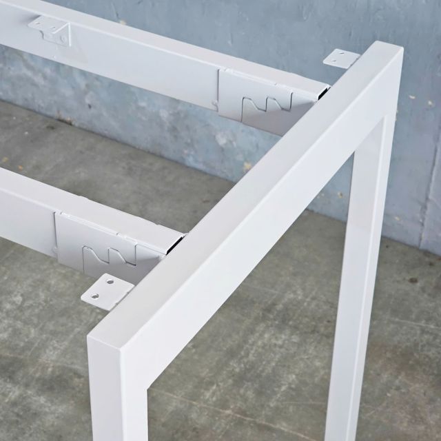 Chân sắt lắp ráp bàn 100x50cm hệ Slean HCSL001