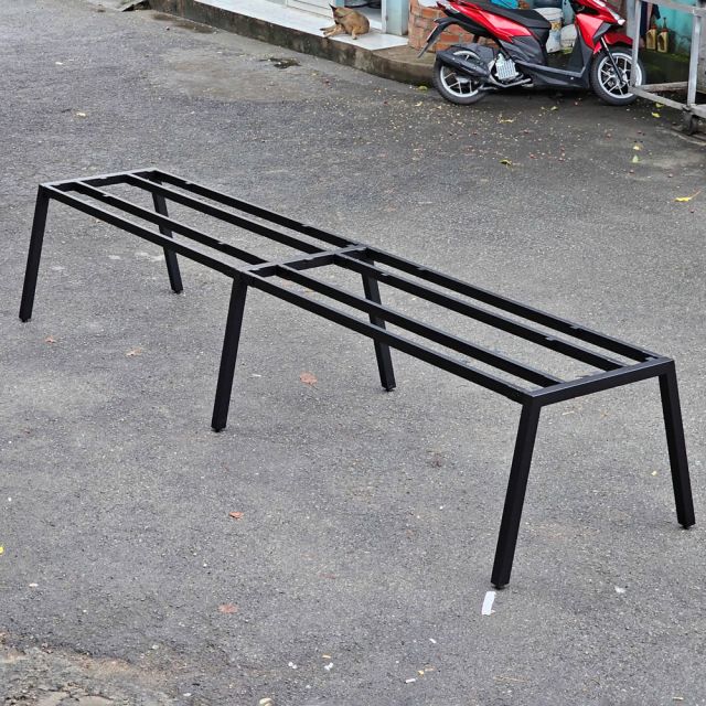 Chân sắt lắp ráp cho bàn họp 400x100cm hệ Aton HCAT027