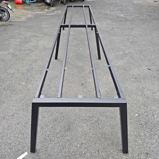 Chân sắt lắp ráp cho bàn họp 400x100cm hệ Aton HCAT027