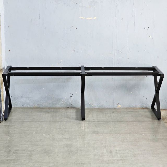 Chân sắt lắp ráp cho bàn 200x60cm sơn tĩnh điện HCXC025
