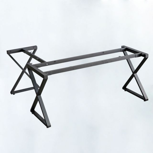 Chân sắt lắp ráp cho bàn chữ L 160x140cm hệ XConcept HCXC024