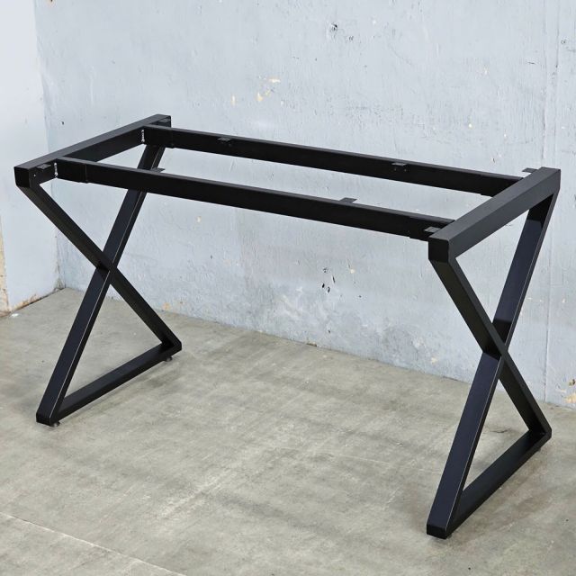 Chân bàn sắt hệ XConcept 120x60 lắp ráp HCXC002