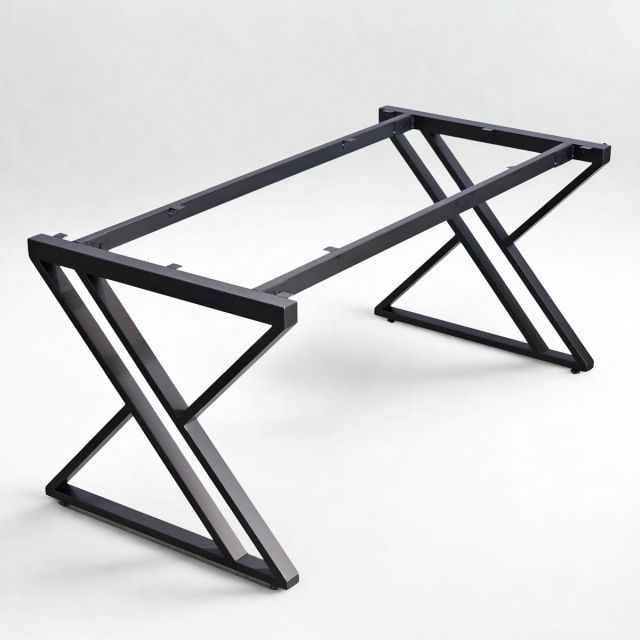 Chân sắt lắp ráp cho bàn 160x80cm sơn tĩnh điện CHB68078