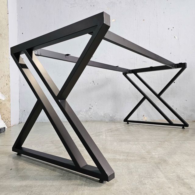 Chân sắt lắp ráp cho bàn 160x80cm sơn tĩnh điện CHB68078