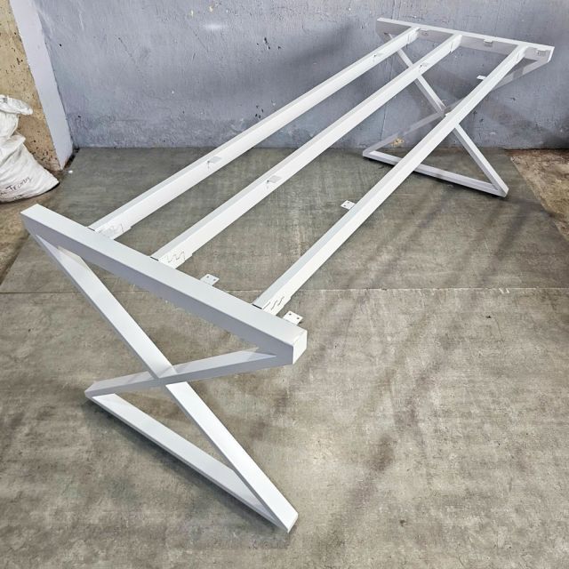 Chân sắt lắp ráp cho bàn 200x80cm hệ XConcept HCXC026