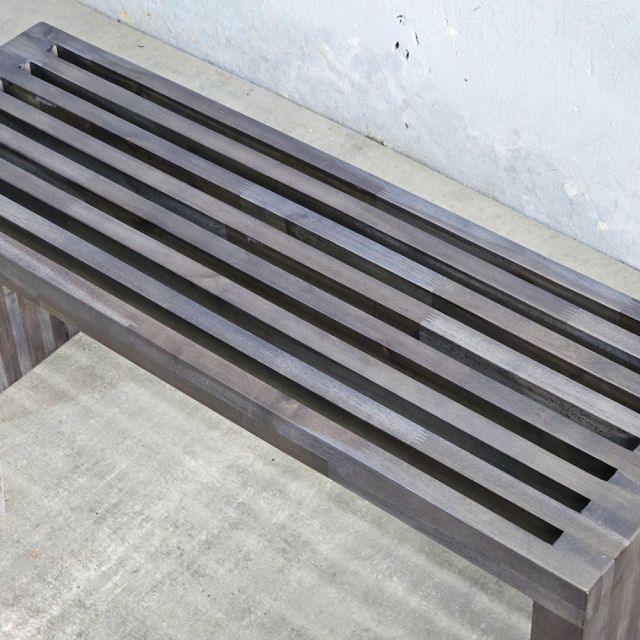 Ghế băng dài 100x32x45cm gỗ tự nhiên GBD032