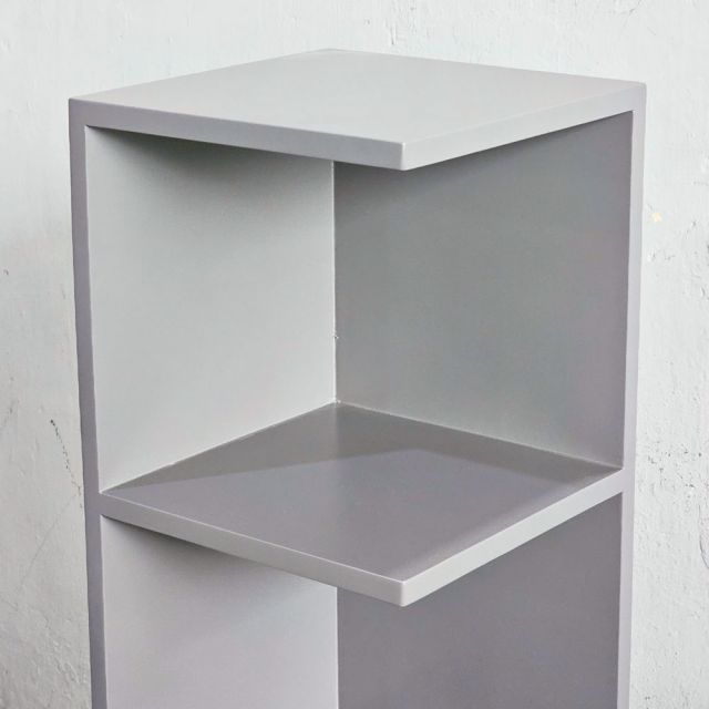 Kệ góc tường 30x30x120cm gỗ cao su 5 tầng KGT68049