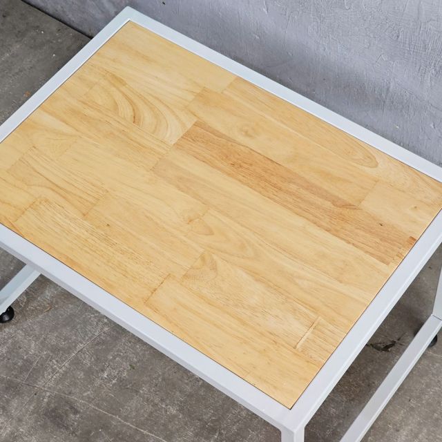 Kệ lò vi sóng gỗ cao su 56x40x33cm gỗ cao su KVS68006