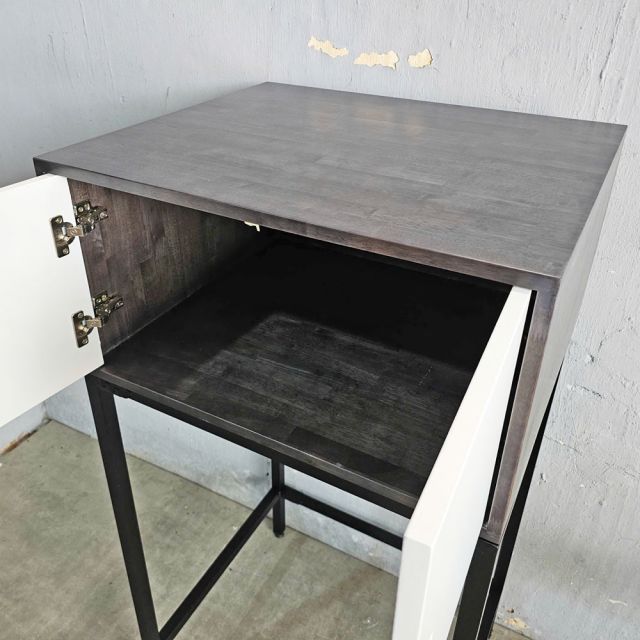 Kệ máy giặt 70x60x140cm gỗ cao su KMG68017