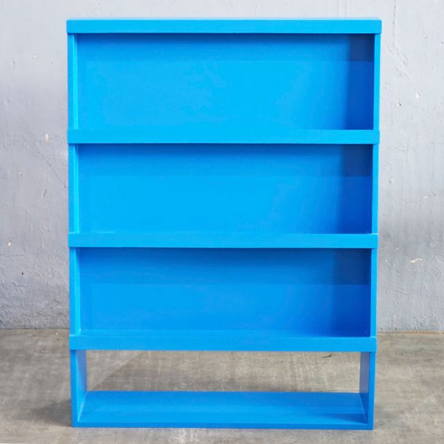 Kệ để sách mầm non gỗ cao su nhiều màu KGS014